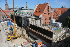 Okupācijas muzeja būvdarbi